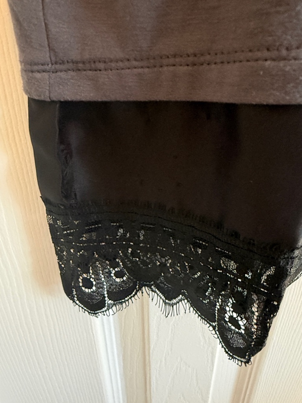 Awake 1979 Lace Accent T-Shirt Dress Sz M - Picture 4 of 5